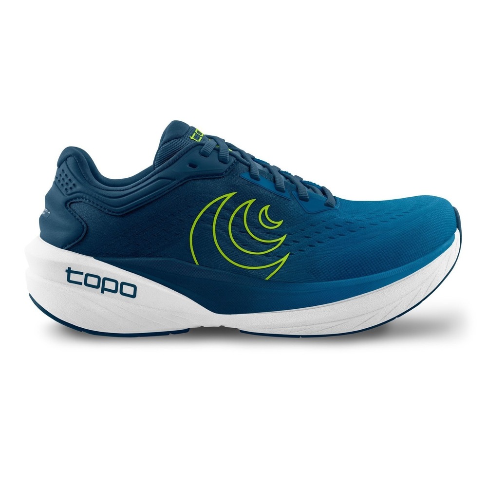 NEW Topo Athletic Phantom 4 Mens Size 9 Running Shoes Lightweight Blue/Lime